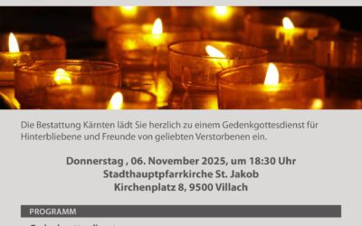 Gedenkgottesdienst Villach 11/25